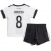 Cheap Germany Leon Goretzka #8 Home Football Kit Children World Cup 2022 Short Sleeve (+ pants)